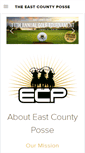 Mobile Screenshot of eastcountyposse.com